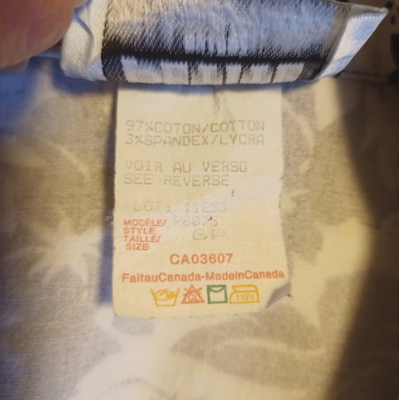 Petite by Michael Phillips Oversized Floral Print Crop Jacket Black/White - Picture 15 of 16